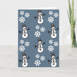 Schneemann Karte