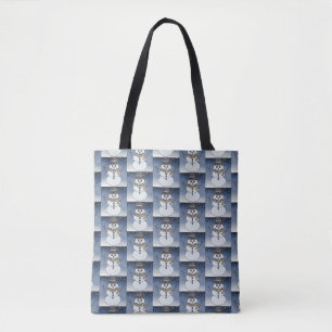 Schneemann m. Hintergrund (Muster) - Tote