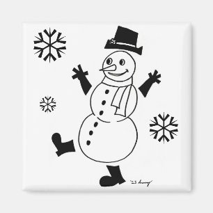 Schneemann-Magnet Magnet