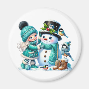 Schneemann-Magnet Magnet