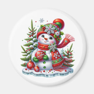 Schneemann-Magnet Magnet