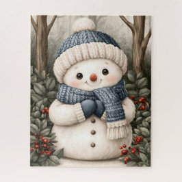 Schneemann Puzzle