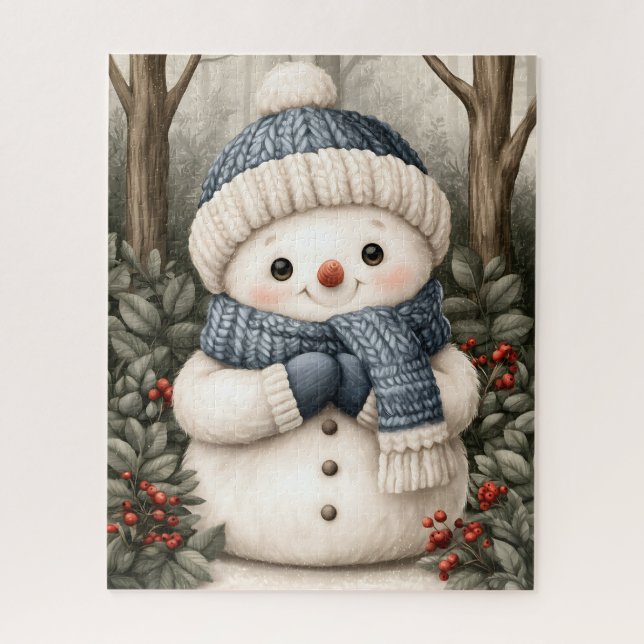 Schneemann Puzzle (Vertikal)