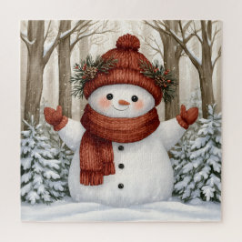 Schneemann Puzzle