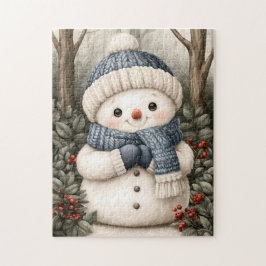 Schneemann Puzzle