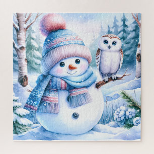 Schneemann-Puzzle Puzzle