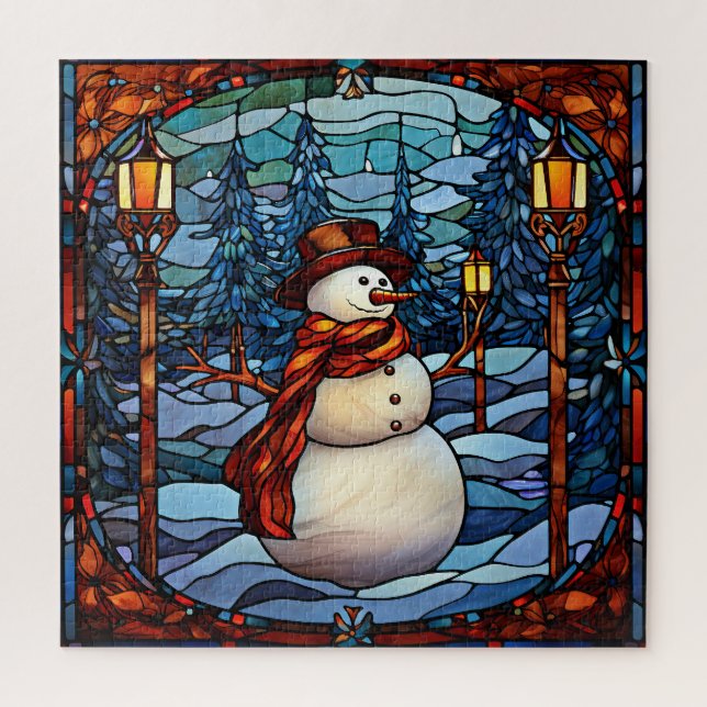 Schneemann-Puzzle Puzzle (Vertikal)