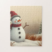 Schneemann-Puzzle