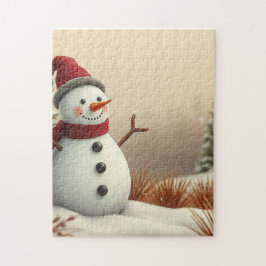 Schneemann-Puzzle Puzzle