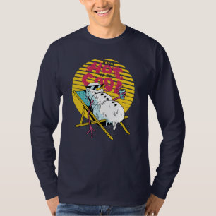 Schneemann schmelzen So heiß, um cool zu sein T-Shirt