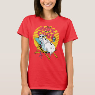 Schneemann schmelzen So heiß, um cool zu sein T-Shirt
