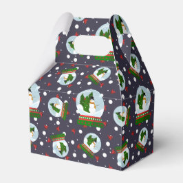 Schneemann-Schneekugeln Geschenkschachtel
