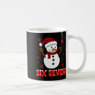 Schneemann Six Seven Meme Slang 6 7 Lustig 67 Weih Kaffeetasse