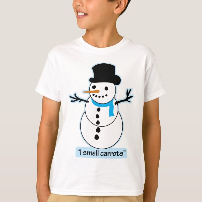 Schneemann T-Shirt (Vorderseite)