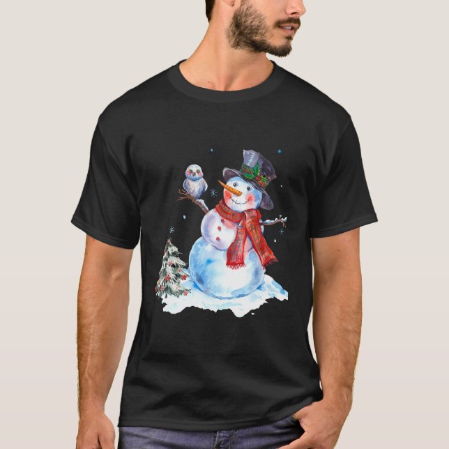 Schneemann T-Shirt (Vorderseite)