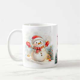 Schneemann-Tasse Kaffeetasse