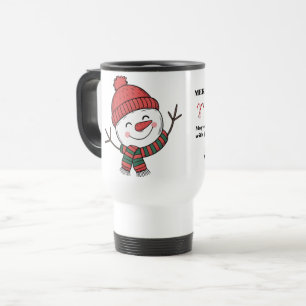 Schneemann-Tasse Reisebecher