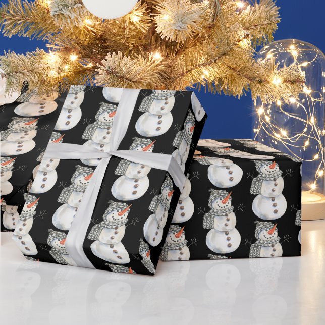SCHNEEMANN ÜBERALL GESCHENKPAPIER (Von Creator hochgeladen)