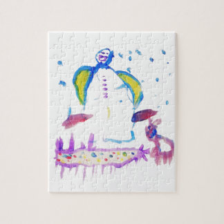 Schneemann und sein bester Freund Puzzle