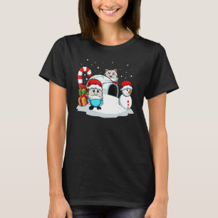 Schneemann-Weihnachts-Pyjama-Winter-X-Mas-Feiertag T-Shirt