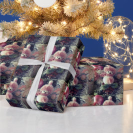 Schneemann-Weihnachtsverpackungspapier Geschenkpapier