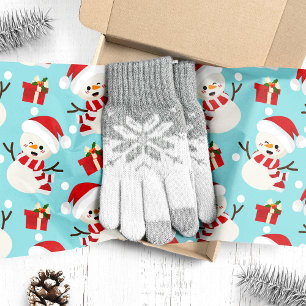 Schneemann Winter Wonderland Seidenpapier