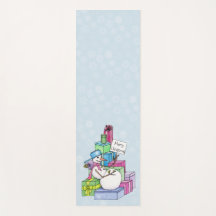 Schneemännchen auf Geschenken