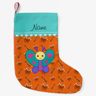 Schneemännchen-Schmetterlingskuchen aus individuel Kleiner Weihnachtsstrumpf