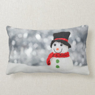 Schneemänner Lendenkissen