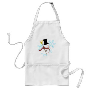 Schneemannschneeflocken Schürze