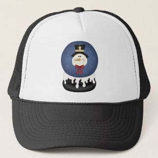 Schneemannschnekugel Truckerkappe