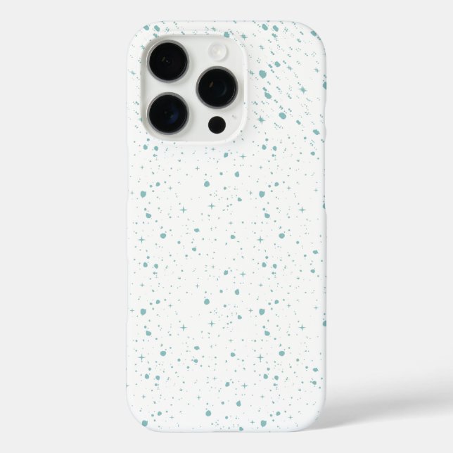 Schneemans & Schneeflocken Nahtloses Muster Case-Mate iPhone Hülle (Rückseite)