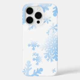 Schneemans & Schneeflocken Nahtloses Muster iPhone 16 Pro Hülle