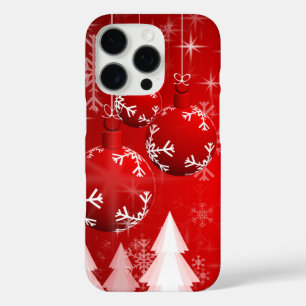 Schneemans & Schneeflocken Nahtloses Muster iPhone 16 Pro Hülle