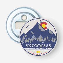 Schneemasse Colorado Retro Sunset Ski Souvenirs