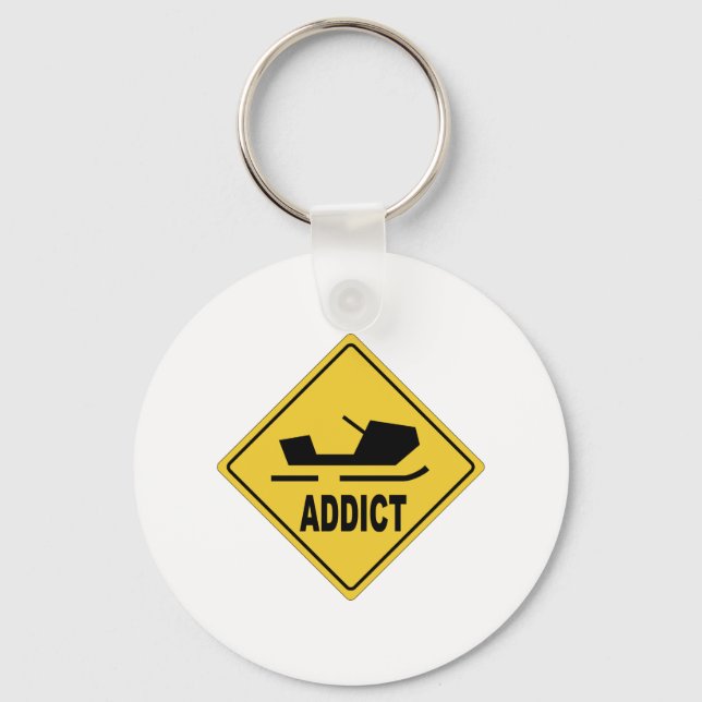 Schneemobil 2 schlüsselanhänger (Vorderseite)