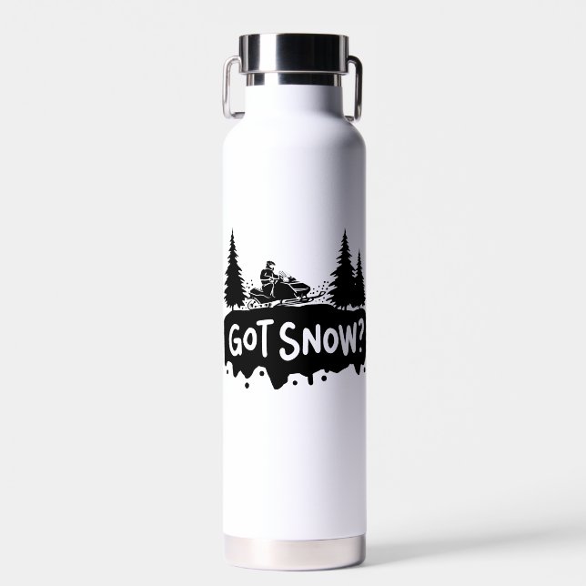 Schneemobil - Got Schnee Trinkflasche (Vorne)