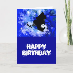 Schneemobil in der Lawine Karte