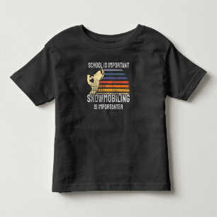 Schneemobil Kleinkind T-shirt