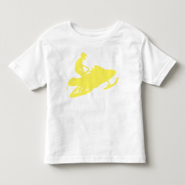 Schneemobil Kleinkind T-shirt (Vorderseite)
