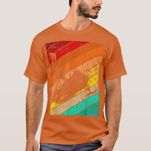 Schneemobil Motor Schlitten Schneemotorrad Vintage T-Shirt