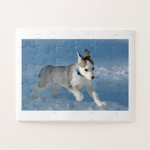 Schneemobil Puzzle