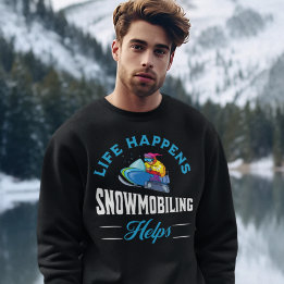 Schneemobil Sweatshirt