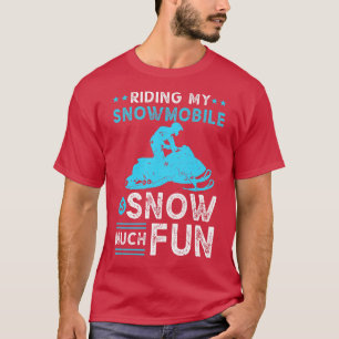 Schneemobile Männer Schlitten T-Shirt