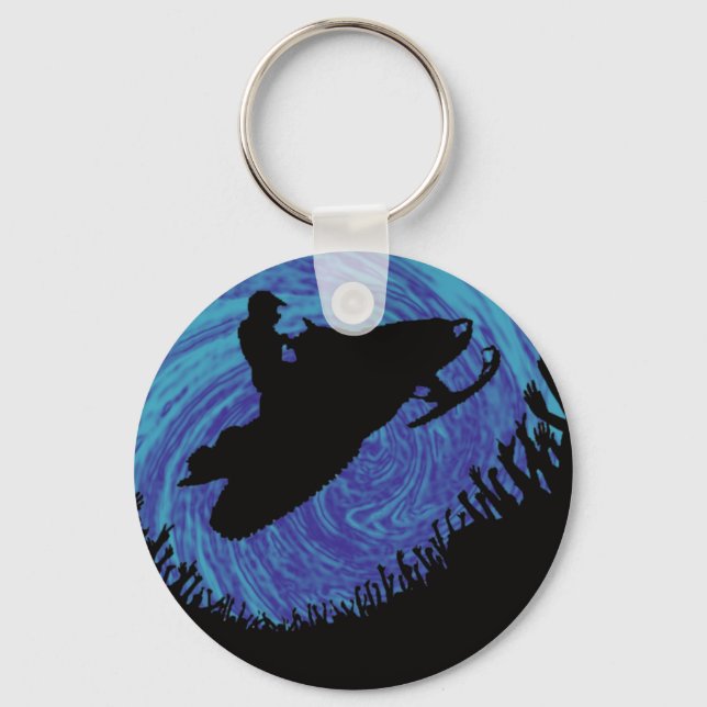 SCHNEEMOBILZENTRUM SCHLÜSSELANHÄNGER (Vorderseite)