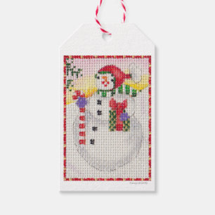Schneemobsgeschenk Geschenkanhänger
