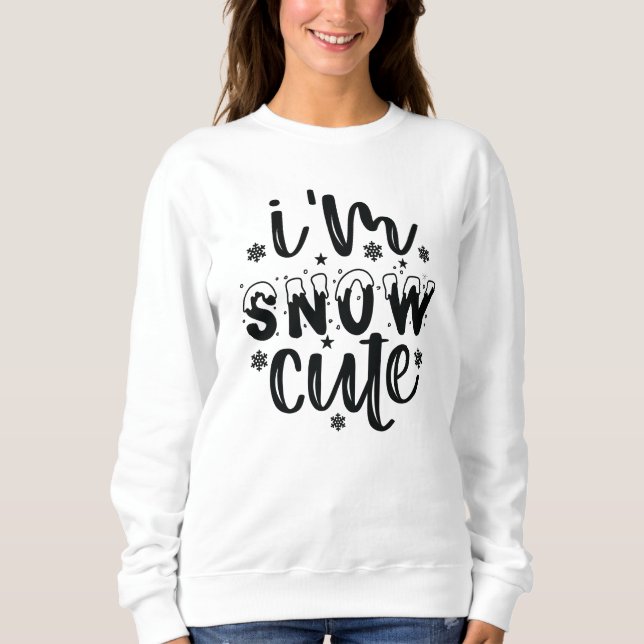 schneeniedlich sweatshirt (Vorderseite)