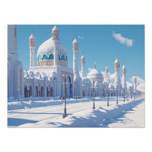 Schneepalast Poster (Vorderseite)