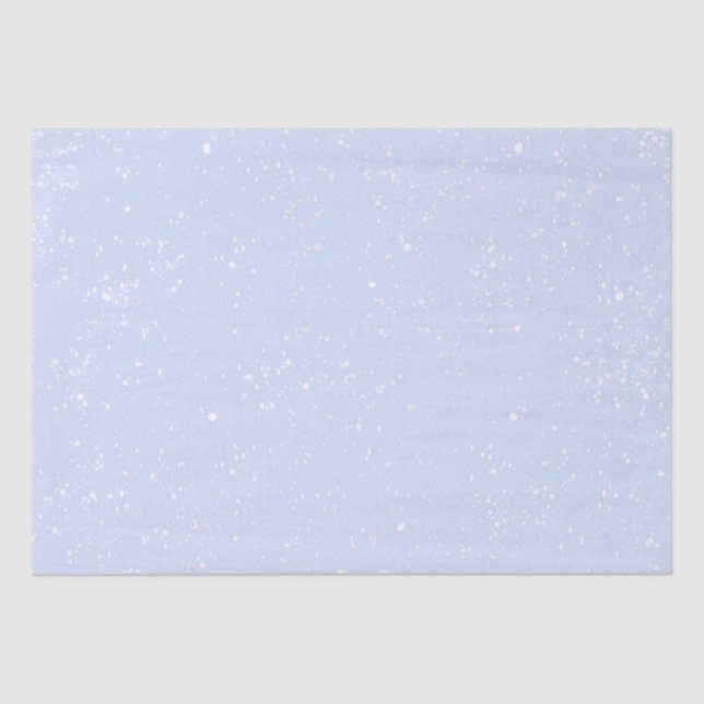 Schneepatterpapier Seidenpapier (Vorderseite)