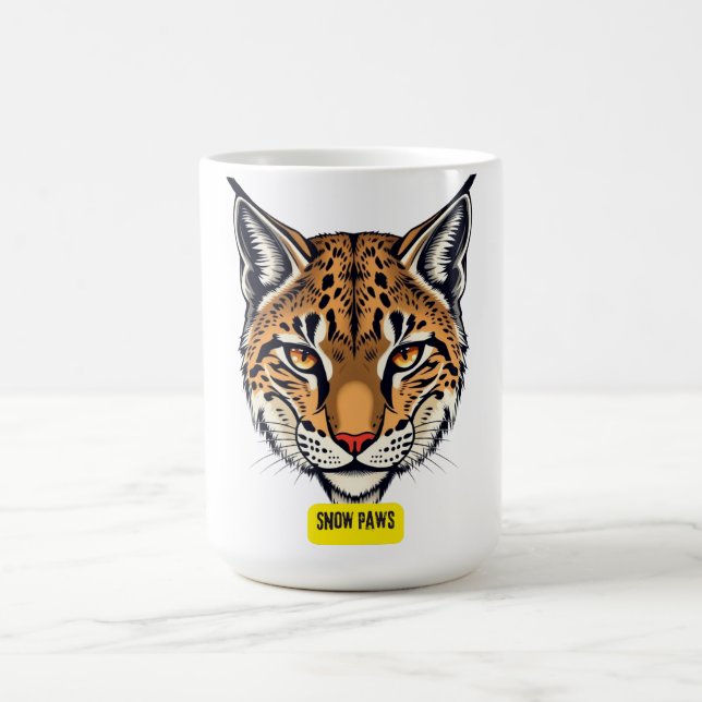 Schneepaws Kaffeetasse (Mittel)